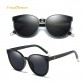 Elegant 2018 Luxury Flat Top Cat Eye Sunglasses UV400