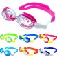 Colorful Adjustable Children Kids Waterproof Silicone Anti Fog UV Shield Swimming Glasses Goggles Eyewear Eyeglasses with Box
