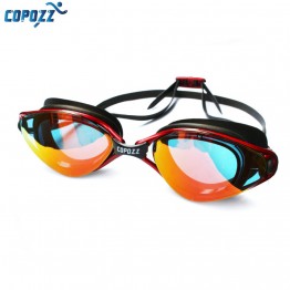 Copozz New Professional Anti-Fog UV Protection Adjustable Swimming Goggles Men Women Waterproof silicone glasses adult Eyewear