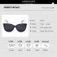 ELITERA Brand Star Style Luxury Female Sunglasses Women Oversized Sun Glasses Vintage Outdoor Sunglass Oculos de sol 3006