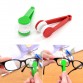 F Random Glasses dedicated Convenience Cleaner Super Fine Fiber Super Clean Power Portable Glasses Rub With Key Ring Cleaner32833793814