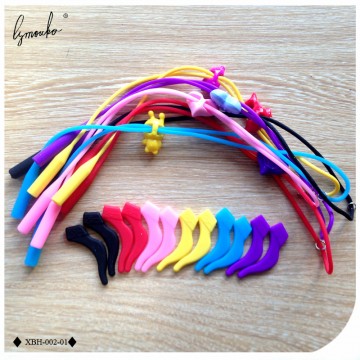 Lymouko 1 Set Lovely Protect Elastic Kid Child Sports Silicone Strap Glasses Spectacle Cord String Non Slip Ear Hook Holder32843677248