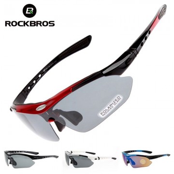 Polarized Cycling Glasses 5 Lens Clear Bike Glasses Eyewear UV400 Proof Outdoor Sport Sunglasses Men Women Oculos Gafas Ciclismo1716017457