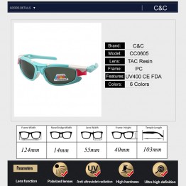 Pro Acme New Kids TAC Polarized Goggles Baby Children Sunglasses UV400 Sun glasses Boys Girls Cute Cool Glasses CC0605