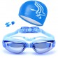Professional Silicone Swimming Goggles Anti-fog UV Swimming Glasses With Earplug for Men Women  Sports Eyewear 661532832915202