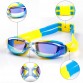 UV Protection Waterproof Kids Swim Goggles Anti-fog Lights Lens Silicone Frame Child Swimming Goggles Pool Accessories Glasses
