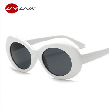 UVLAIK Clout Goggles NIRVANA Kurt Cobain Round Sunglasses For Women Mirror Glasses Retro Female Male Sun Glasses UV40032766099937