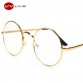 UVLAIK Round Spectacle Glasses Frames For Harry Potter Glasses With Clear Glass Women Men Myopia Optical Transparent Glasses